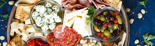 antipasto appetizer charcuterie board