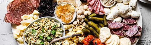 dinner worthy charcuterie board